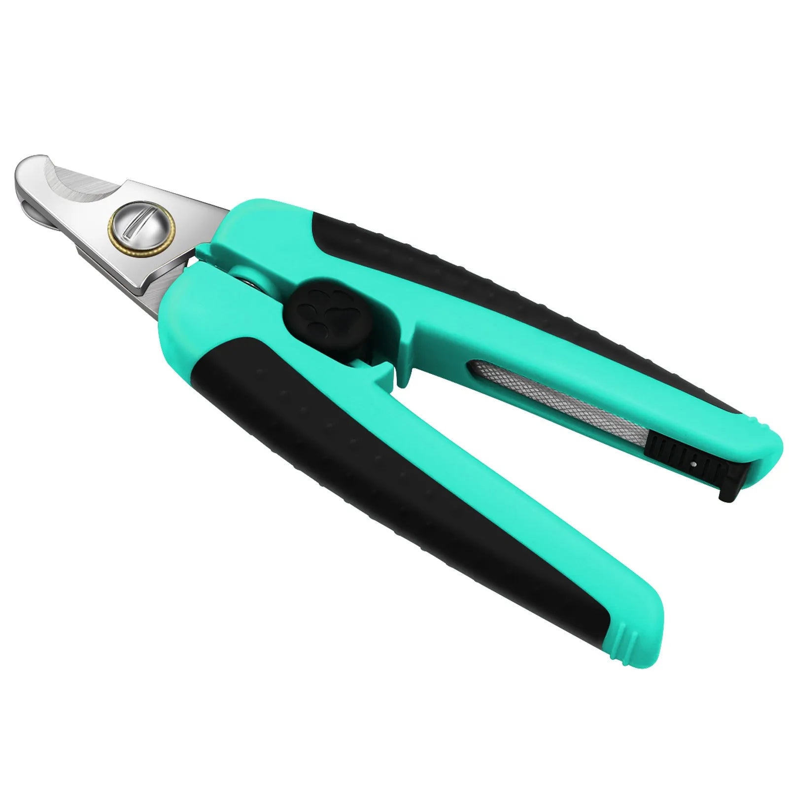 Retractable pet hair removal comb with TPR handle and stainless steel needles for dog and cat grooming