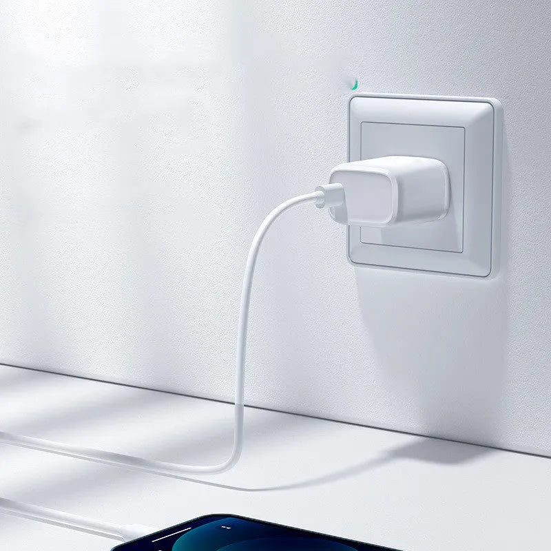 USB-C travel charger with international plug options for EU UK US sockets