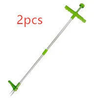 Aluminium tube manual weeding tool with 50cm length for garden maintenance