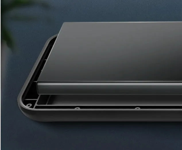 Black wireless back clip battery for iPhone 12 with ultra-thin TPU soft case showing multi-USB ports