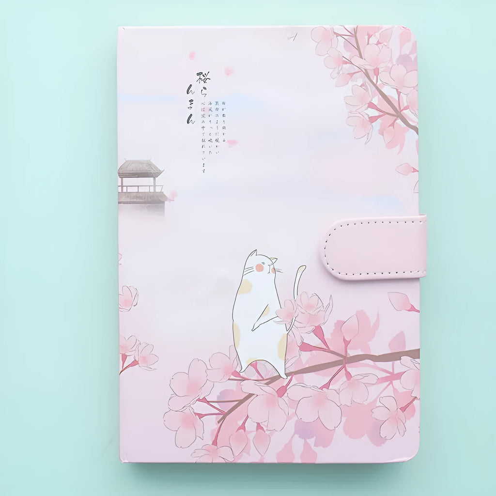 Girl heart ins wind hand book celebrity notebook in 12.8 by 18.5 cm size with style options A, B, C, D.