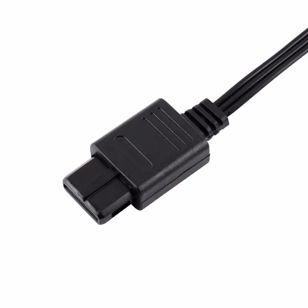 Nintendo 64 AV composite cable 1.8m with red white yellow colour-coded connectors for N64 console TV connection