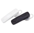 Mini wireless Bluetooth earphone headset in black or white colour with earplug-type design