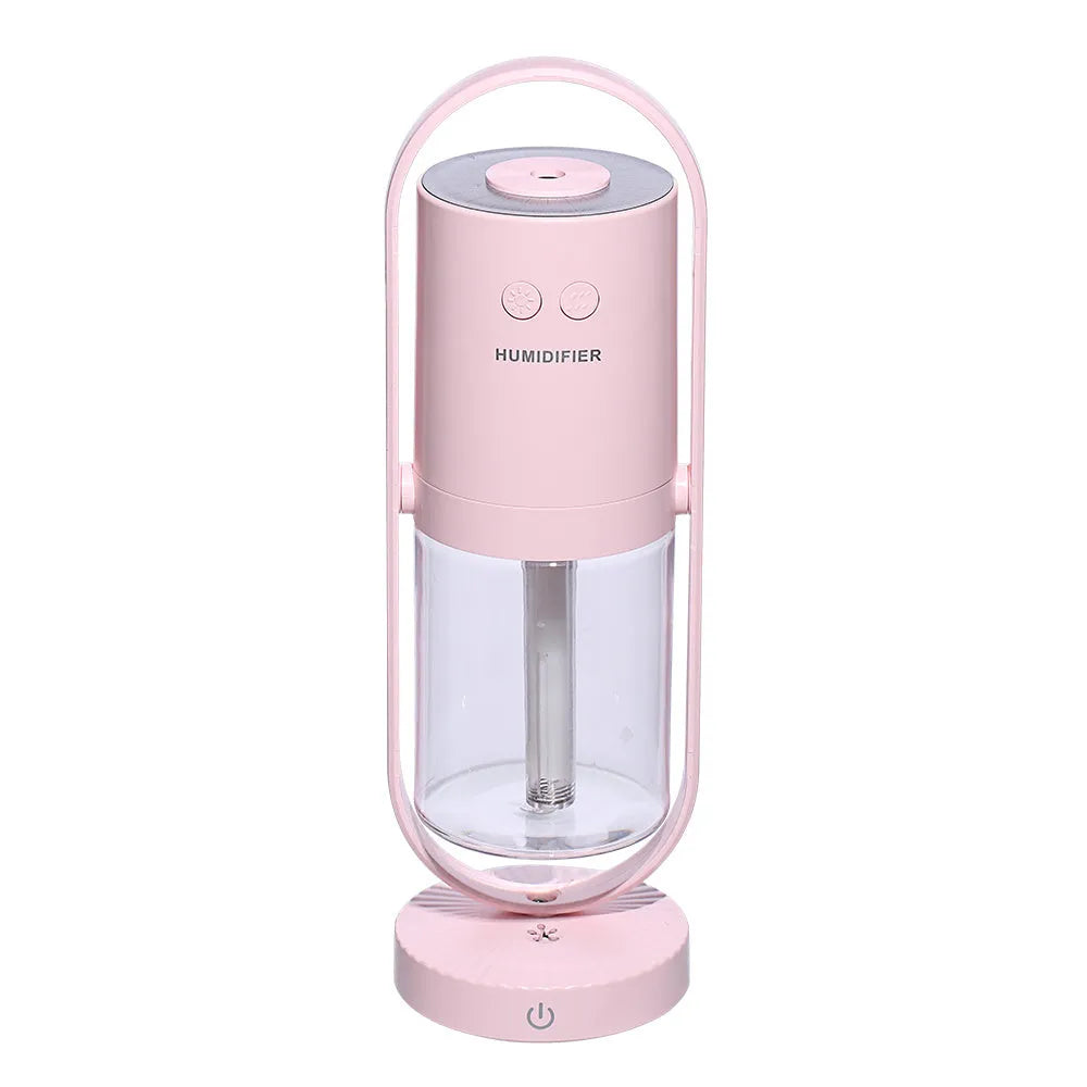 Anion humidifier 200mL white compact desk USB 70x66x213mm