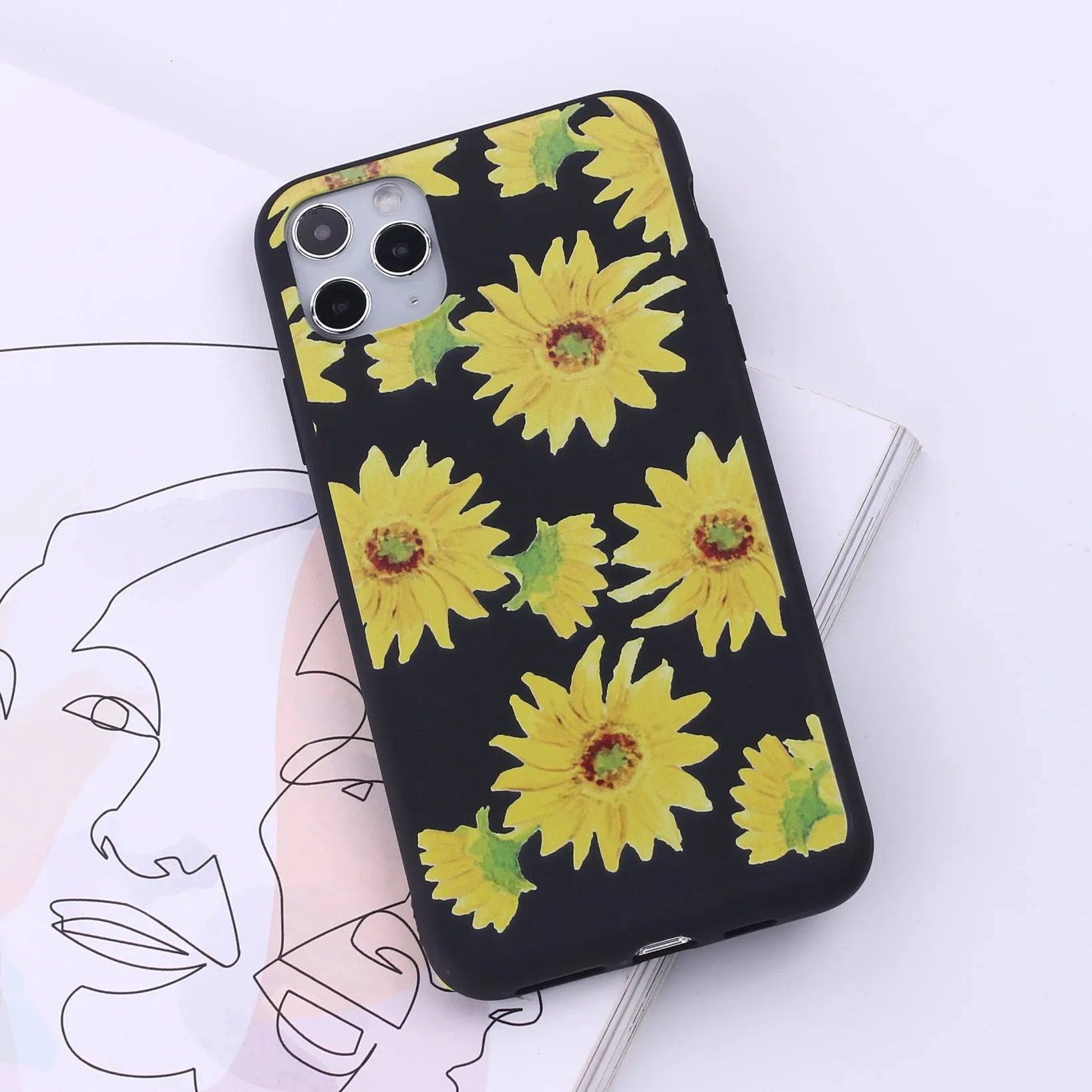 TPU mobile phone back cover case for Apple iPhone in one of 14 colour options.