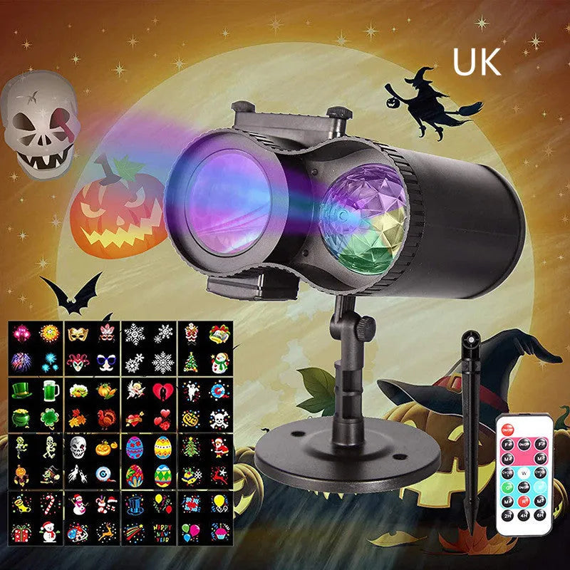 Outdoor double tube animated watermark LED soft light with waterproof casing.