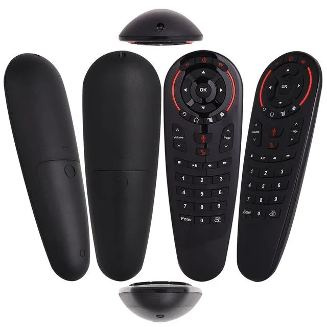 G30 wireless keyboard remote control with QWERTY keyboard and air mouse functions