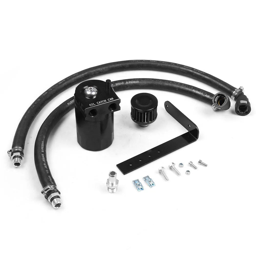 Aluminum alloy oil separator for Ford Expedition in black, blue, red, and silver colour options