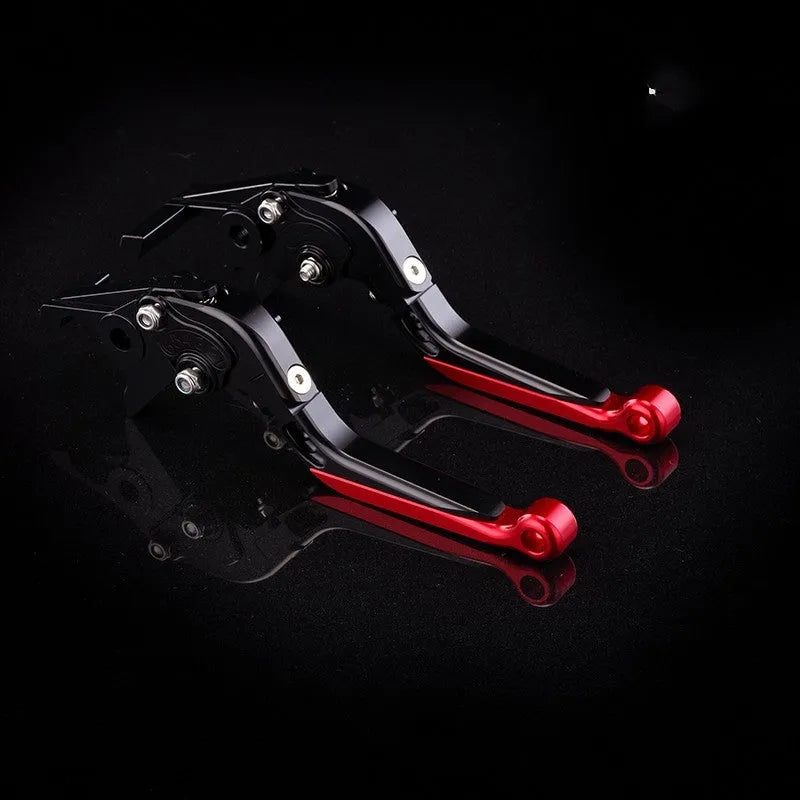 Bicycle horn handle clutch lever with adjustable length mechanism in multiple colour finishes