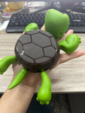 ABS plastic turtle coaster for heat insulation in light green colour