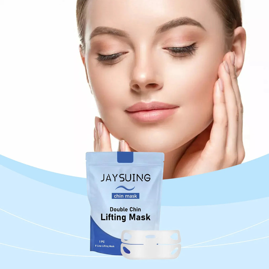 White single-use Firming Lifting sheet facial mask with hydrolysed collagen and hyaluronic acid.
