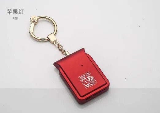 Bluetooth dual SIM adapter keychain for iOS phones with leather casing options
