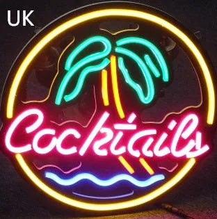 LED coffee neon billboard advertising light with PVC construction for commercial interior decoration