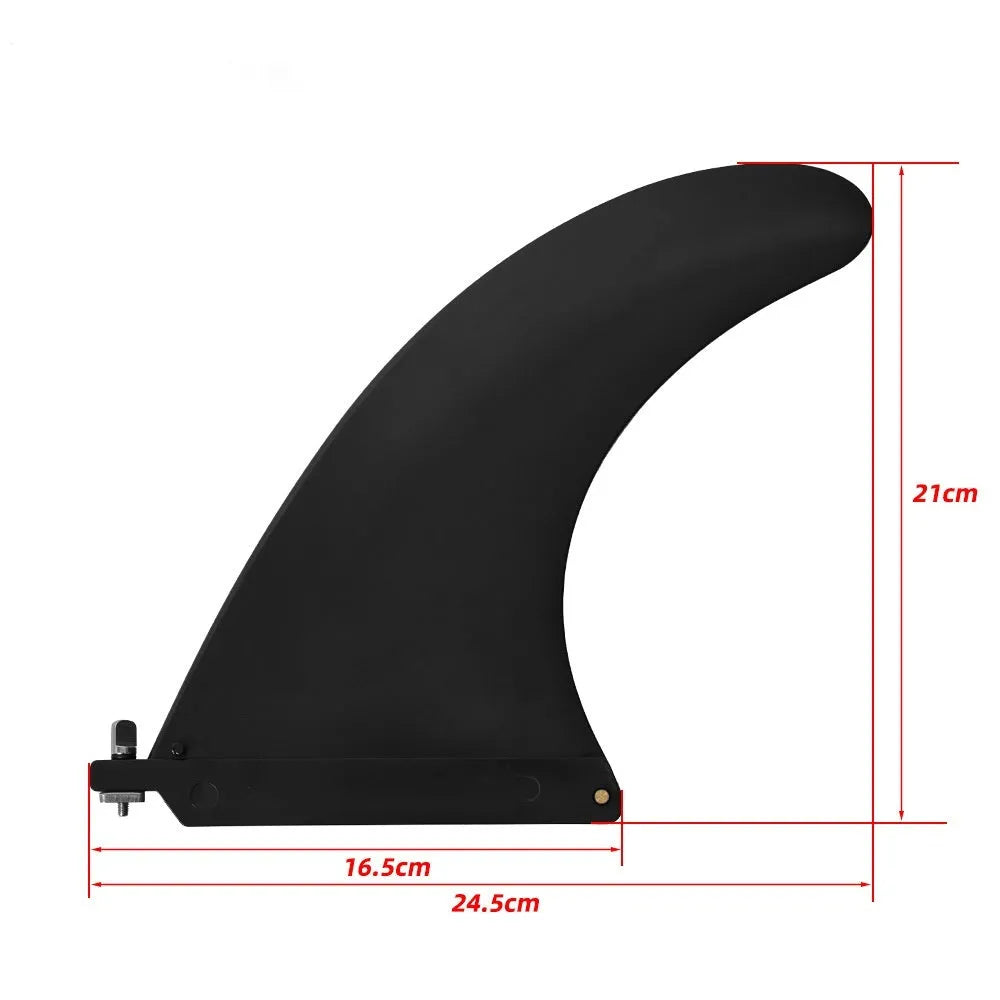 Heytur stand-up paddleboard paddle with large removable plastic fish fins