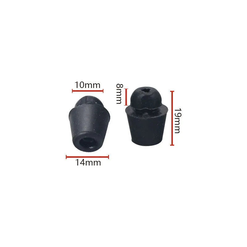 10-piece set of rubber automobile buckles for shock absorption and trim installation