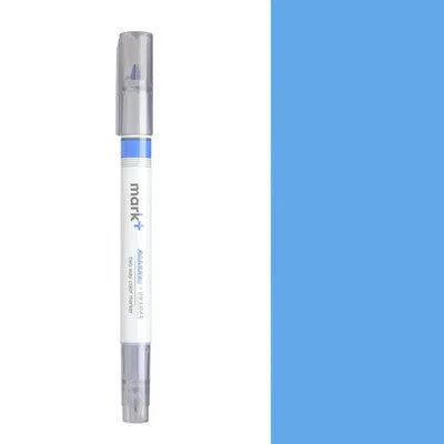 13cm plastic marker light highlighter pen in light pink with swing activation tip