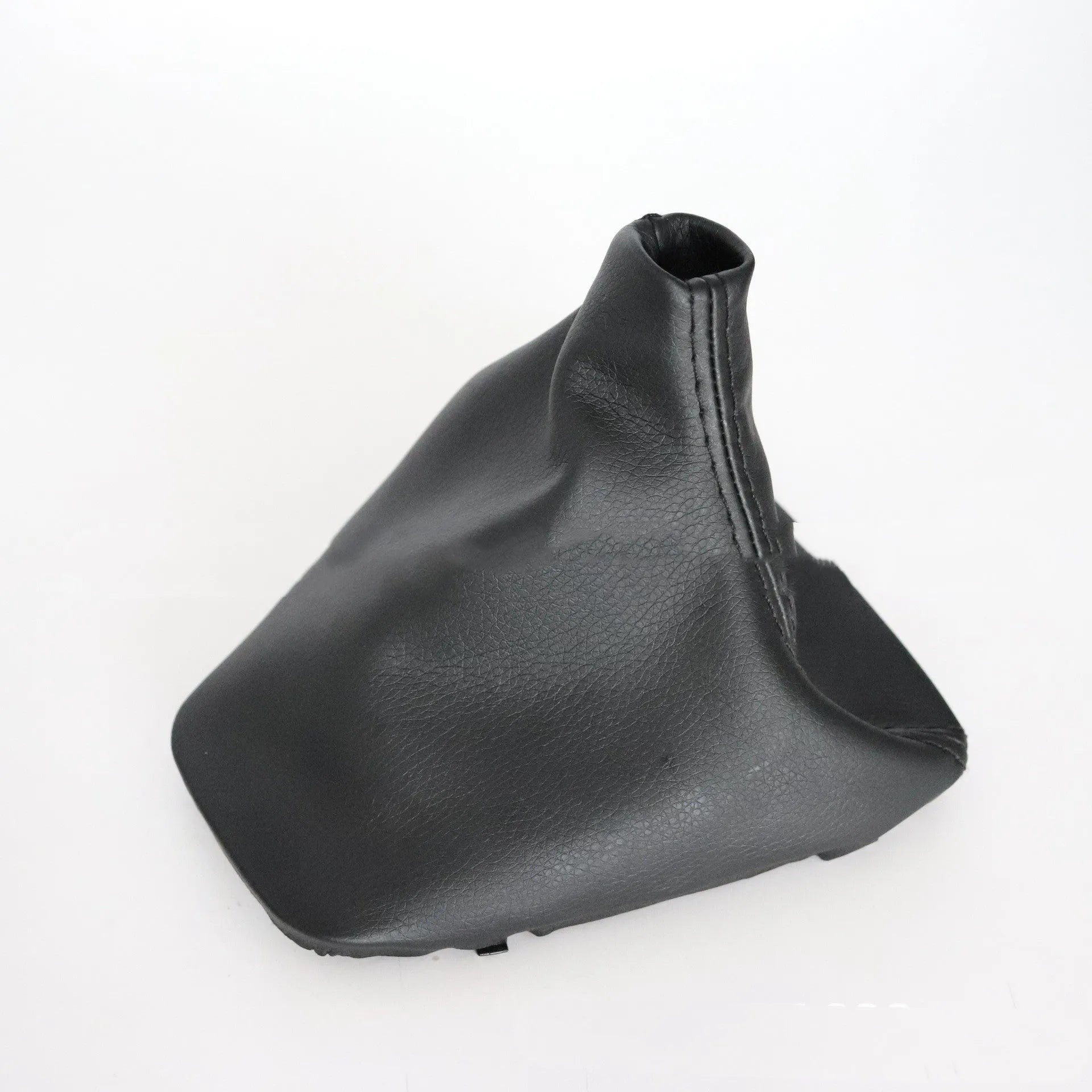 Black PU leather gear lever dust cover for BMW 3 Series E90 E91 E92 E93.