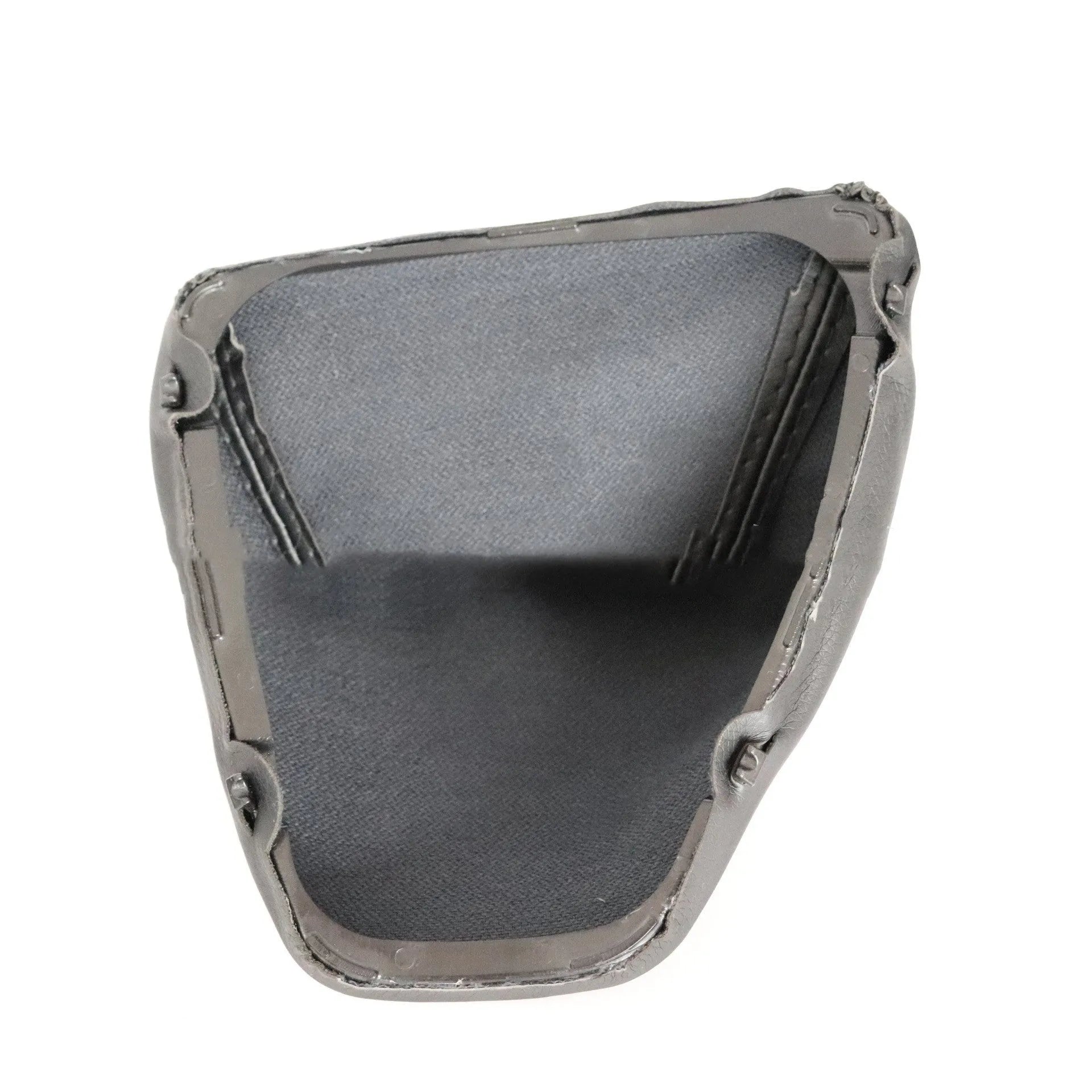 Black PU leather gear lever dust cover for BMW 3 Series E90 E91 E92 E93.