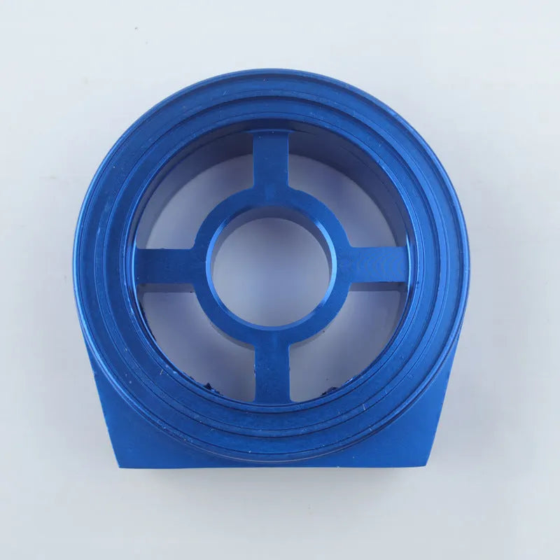 Aluminium oil pressure gauge adapter in multiple colours for universal automotive applications