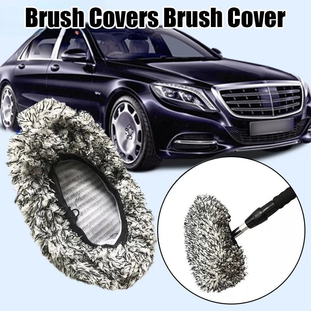 Replacement cloth cover for car long handle brush flat mop, style options available
