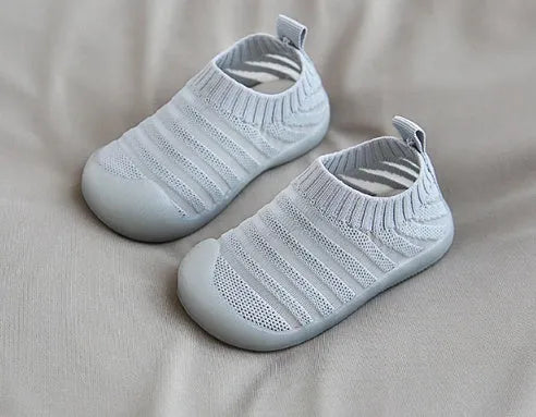 Breathable net baby toddler shoes soft sole summer blue pink yellow sizes 15-19