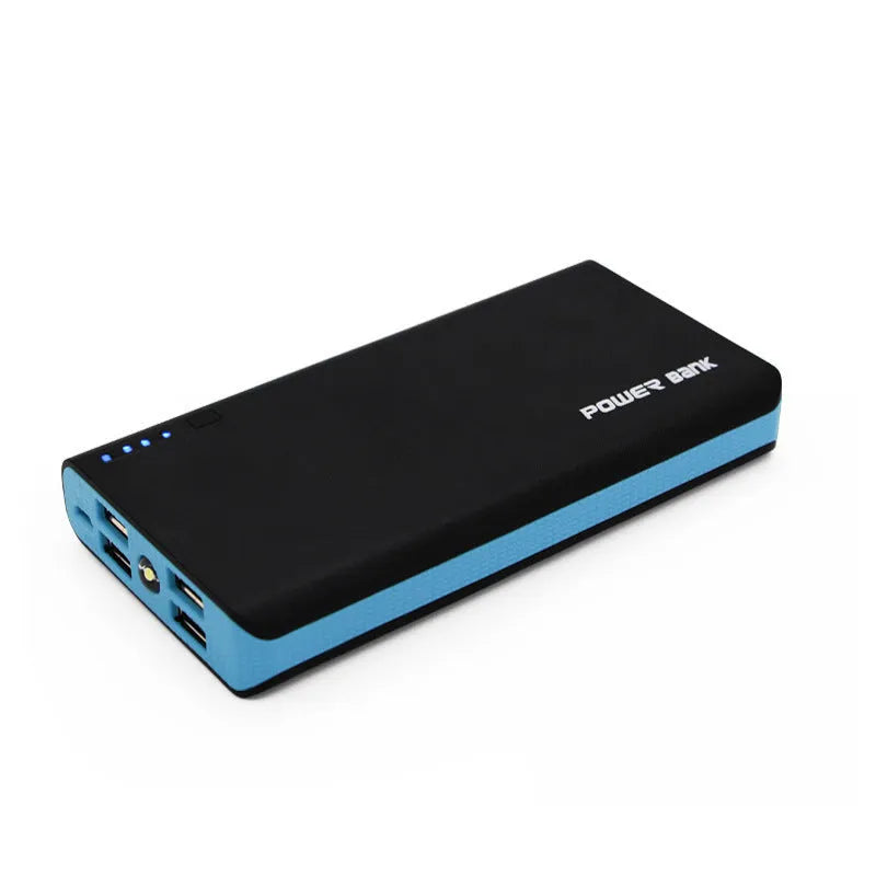 20000mAh portable power bank in multiple colours with 2.1A fast charging output