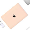 Compatible MacBook Pro protective shell with thin design, mini buckle, and keyboard film in black