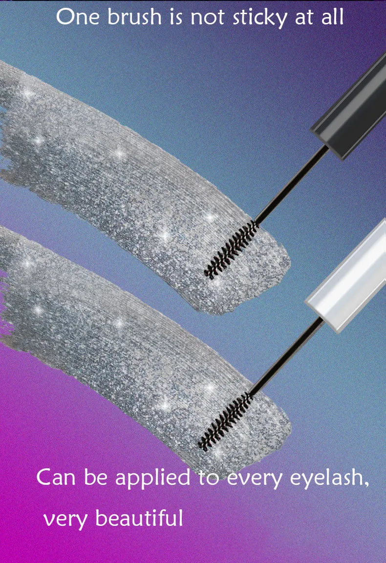 Crushing Drill mascara tube with waterproof sweatproof formula for curly thick natural lashes 13ml