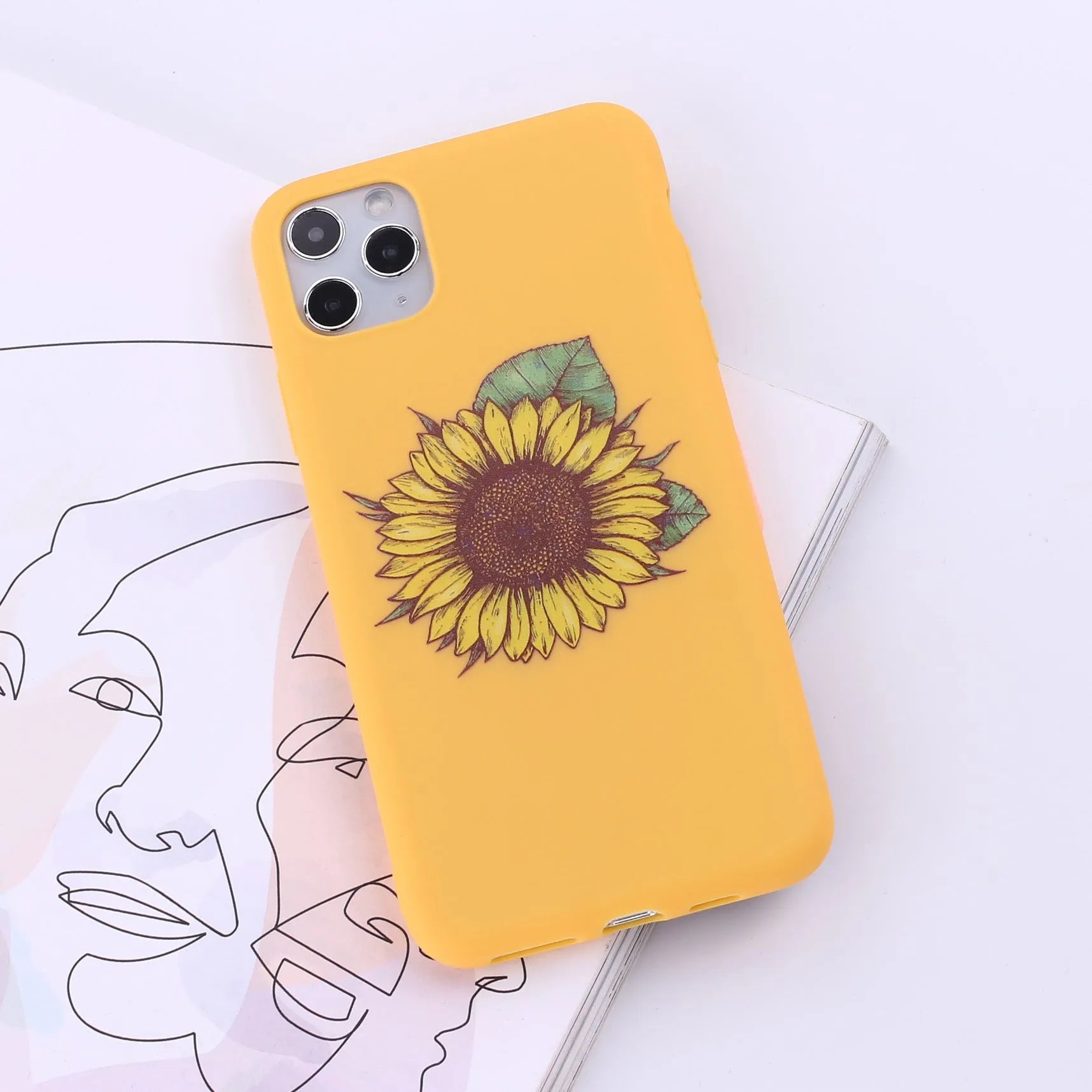TPU mobile phone back cover case for Apple iPhone in one of 14 colour options.
