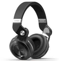 Bluedio T2 Plus Bluetooth wireless headphones in black white red or blue with 57mm drivers