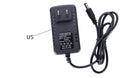 Electric dual-purpose air pump with plastic body, 1-metre power cord and 8-centimetre inflatable tube for household and car use