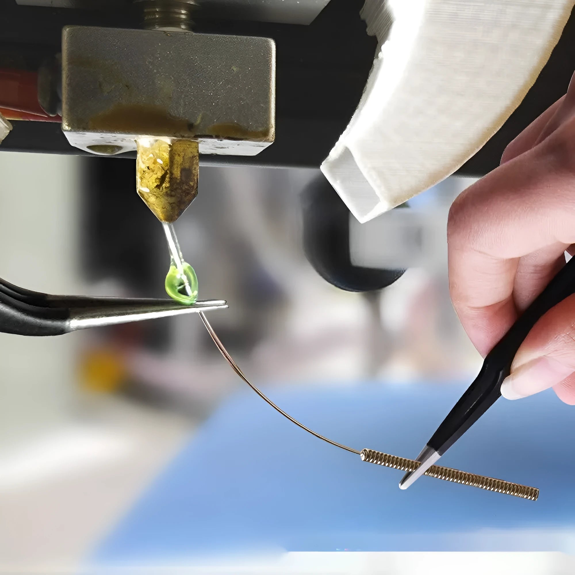 MK8 brass nozzle and stainless steel cleaning pin kit for Ender 3 3D printers