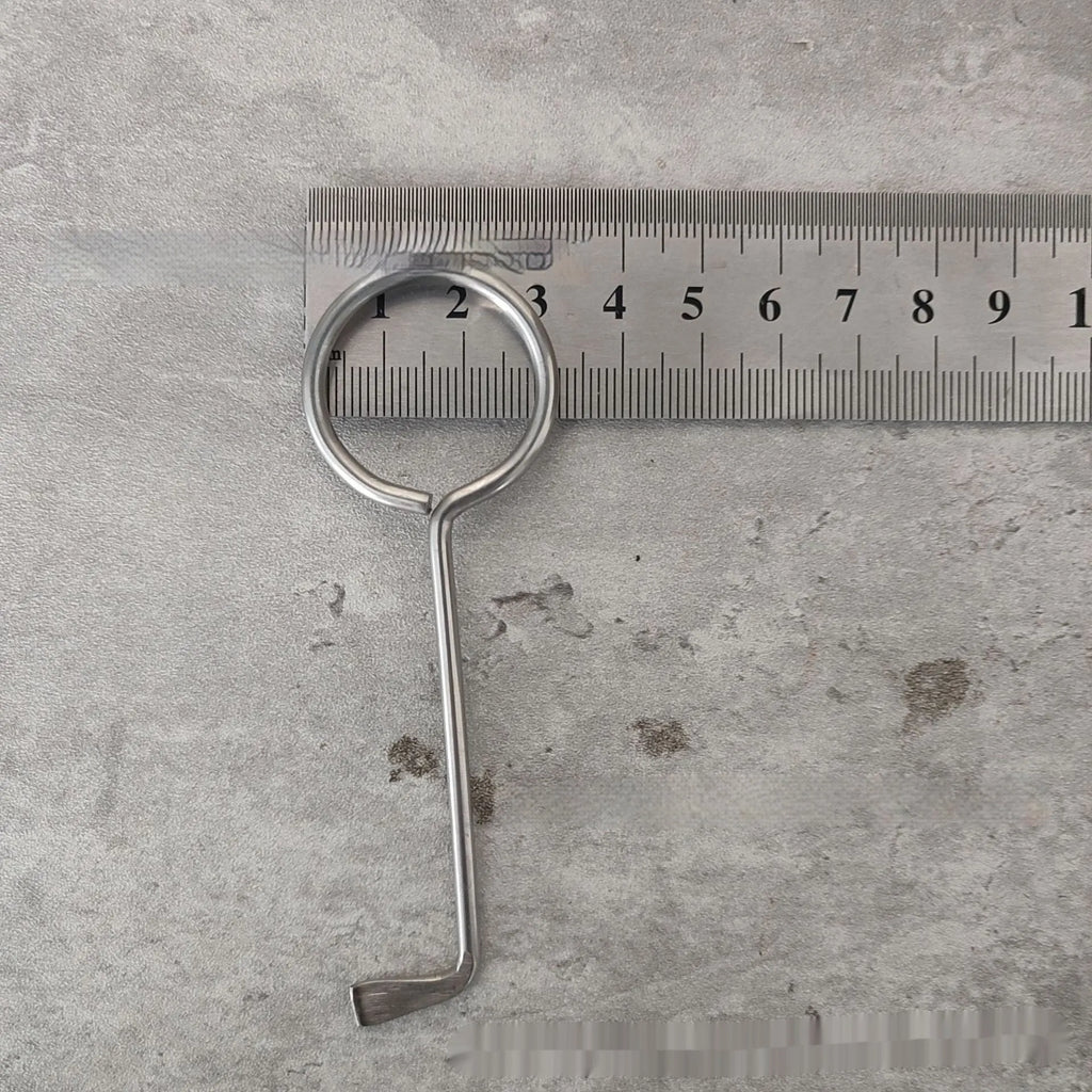 Two alloy wrench tools from portable mechanical set for household and vehicle repairs