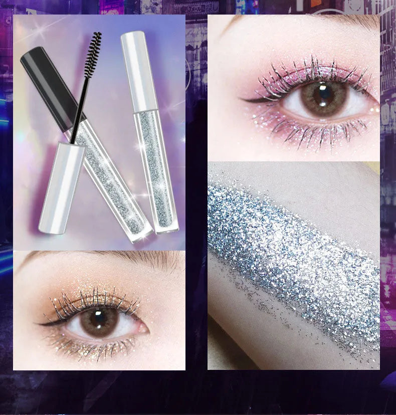 Crushing Drill mascara tube with waterproof sweatproof formula for curly thick natural lashes 13ml