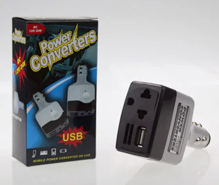 011C car cigarette lighter power supply transformer for USB and wireless phone charging