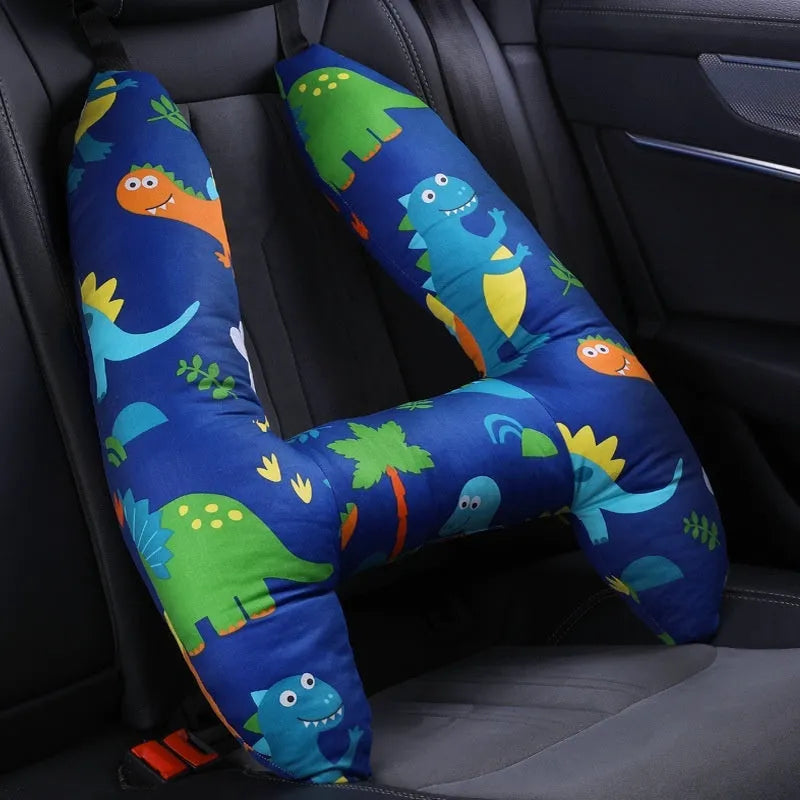 55x70cm car headrest pillow with pearl cotton filling in various pattern options
