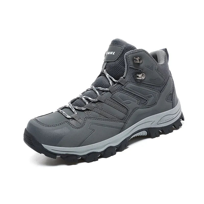 Women's low-top hiking sneaker in flannel with rubber sole, shown in colour options.
