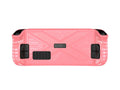 Soft black TPU silicone protective case for a Steam Deck game console.