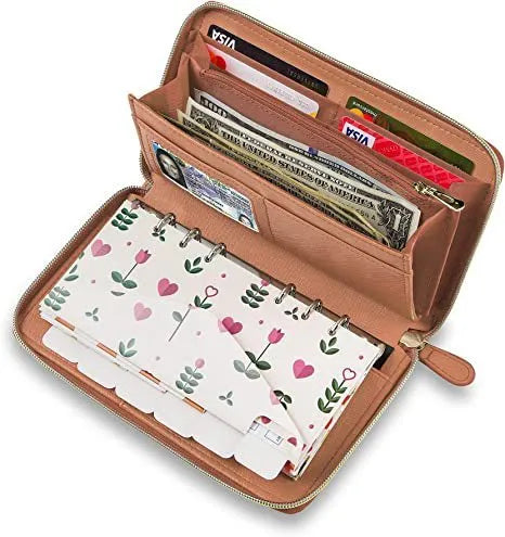 Anti-theft RFID blocking PU leather card holder wallet in various colours.