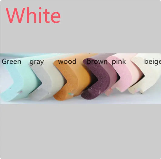 Anti-collision corner protector strip for baby safety, 2m length, 8cm width, colour beige