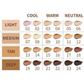 Close-up of a 24-colour waterproof concealer contour stick pen for face contouring and coverage.