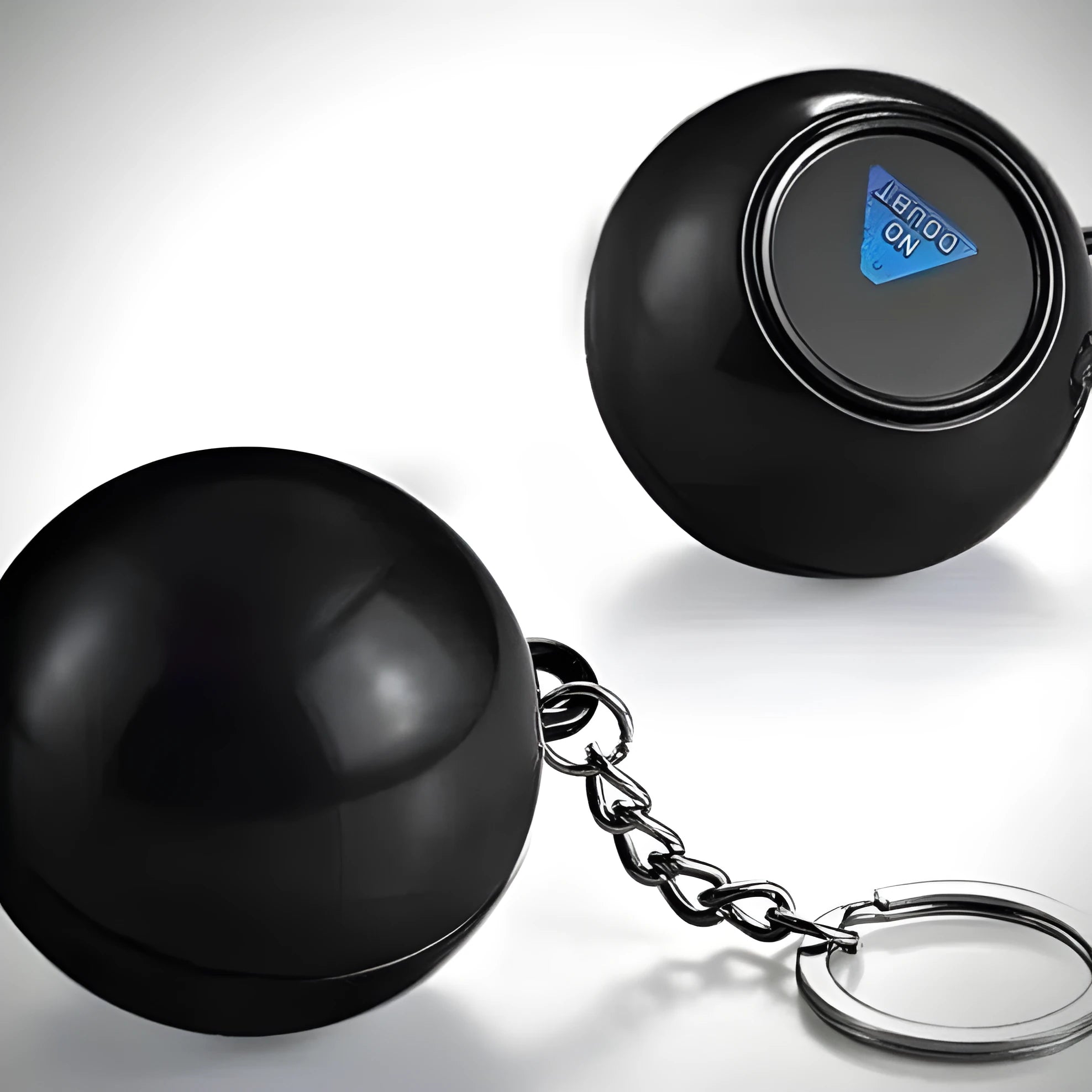 Mini Magic Prophet Ball 4.5cm black ABS round handmade decorative ornament