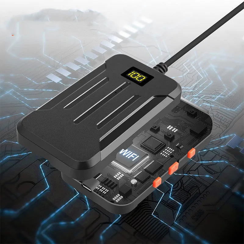 F300 wireless dual lens endoscope with IP68 waterproof probe and magnet attachment