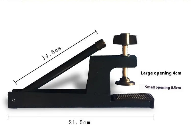 Table tennis post with universal large clip for indoor tables