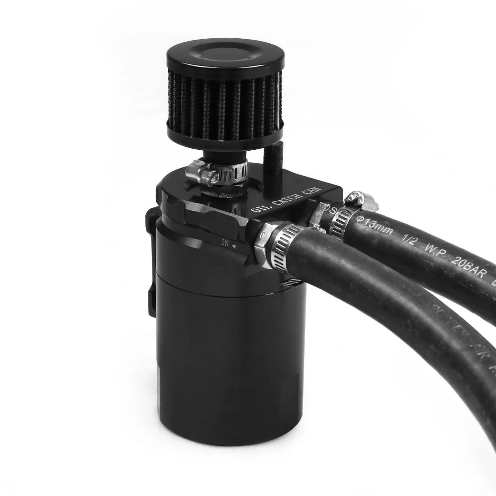 Aluminum alloy oil separator for Ford Expedition in black, blue, red, and silver colour options