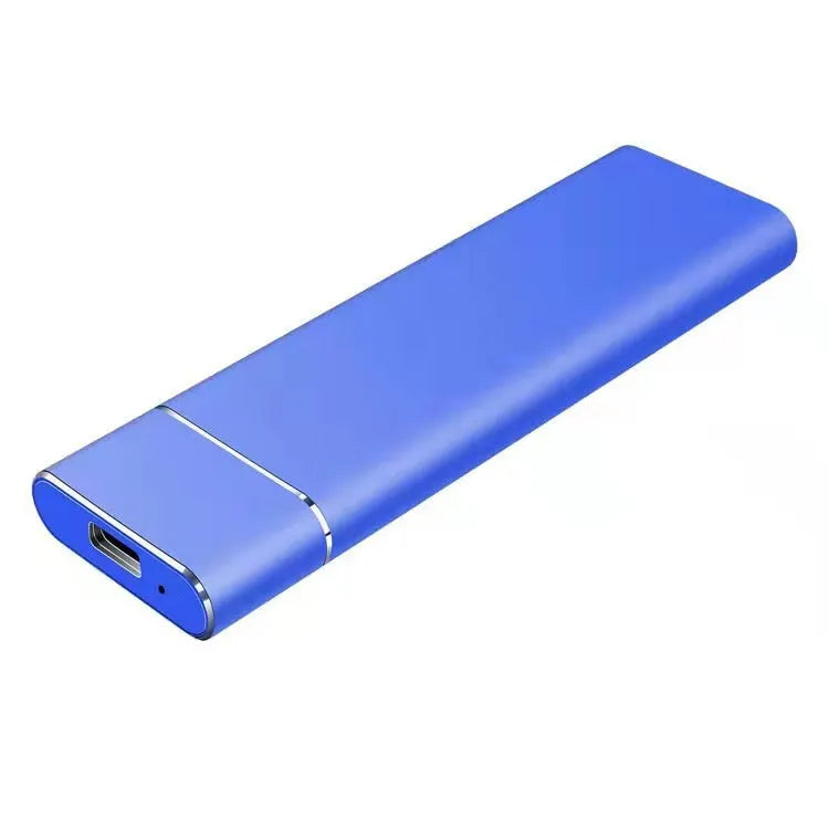 SSD mobile hard disk with metal shell in five colour options showing ultra-thin design and 6TB capacity