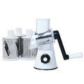 Multifunction vegetable chopper food processor with suction cup base in blue green red or white
