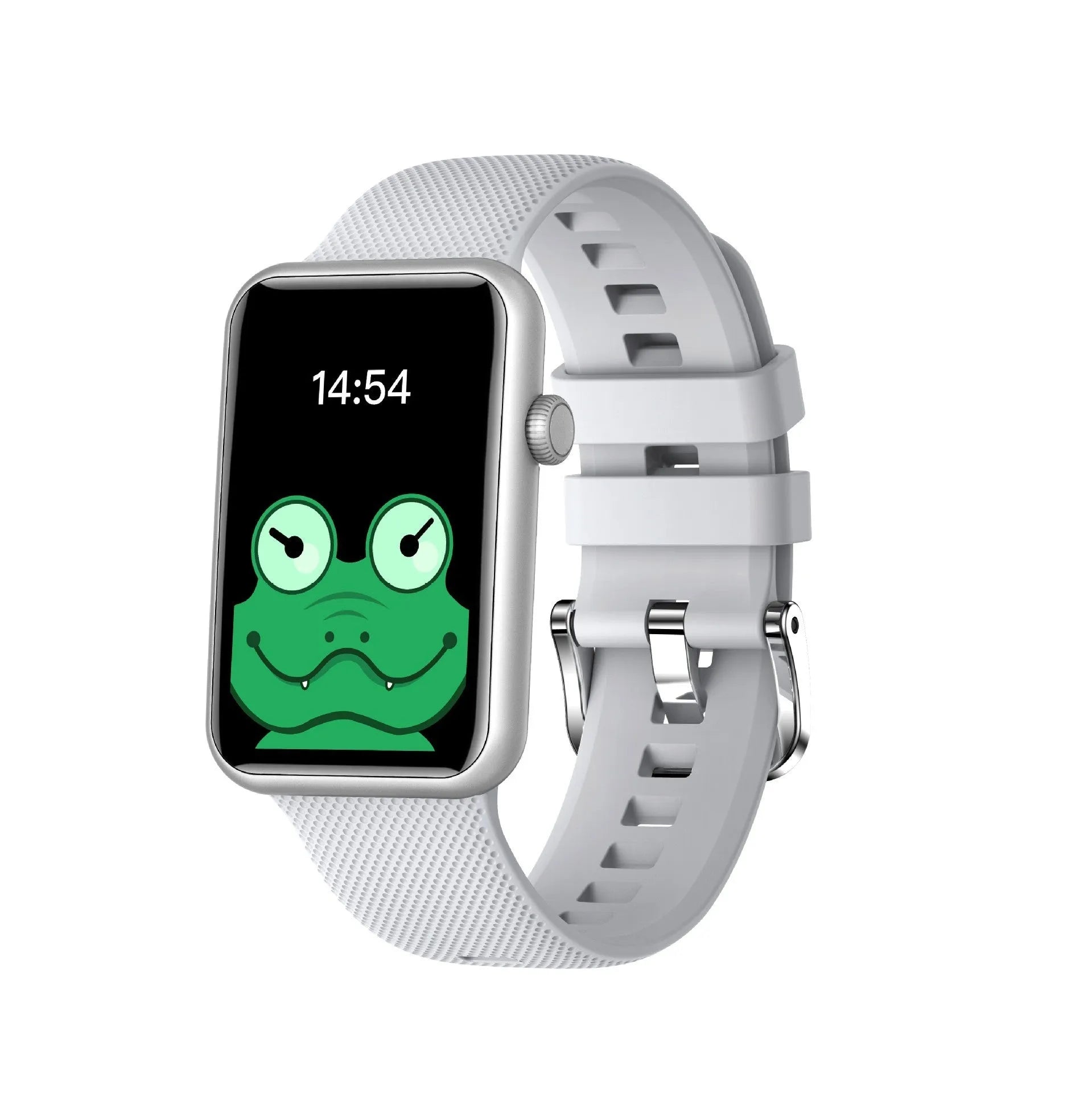 Aluminium alloy smart watch with 1.57-inch screen, Bluetooth call, body temperature monitoring, waterproof, black TPU strap
