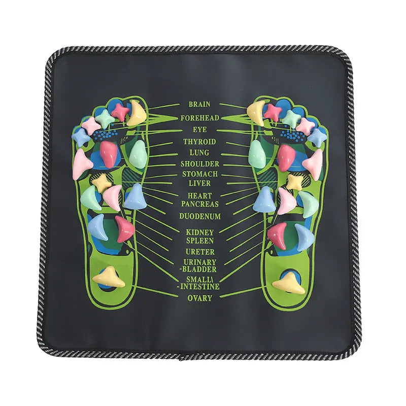 Health Path Cobblestone Foot Massage Mat PVC 35x35cm for health massage