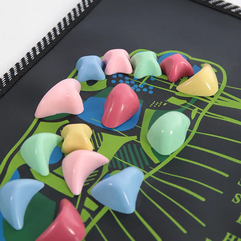 Health Path Cobblestone Foot Massage Mat PVC 35x35cm for health massage